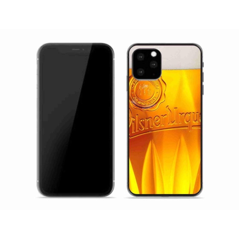 Gélový kryt mmCase na mobil iPhone 11 Pro - pivo