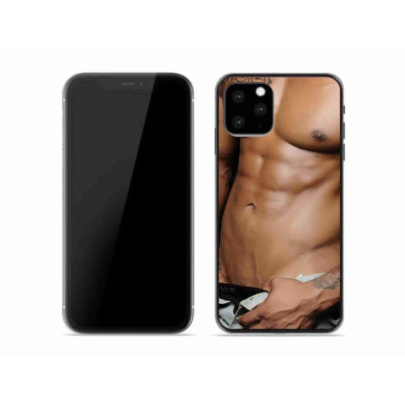 Gélový kryt mmCase na mobil iPhone 11 Pro - sexy muž