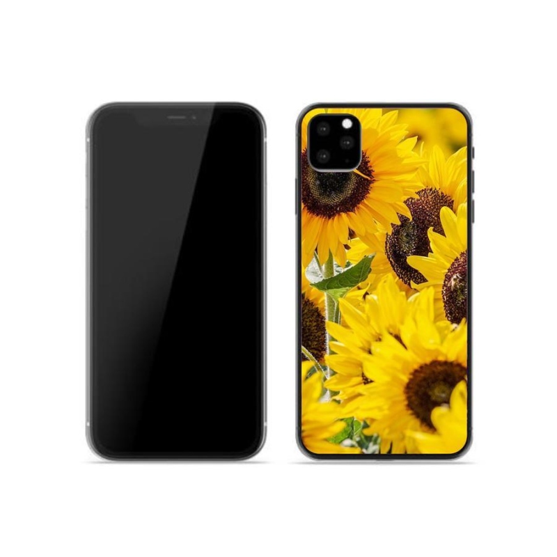 Gélový kryt mmCase na mobil iPhone 11 Pro - slnečnica