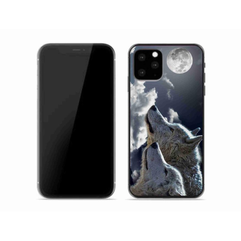 Gélový kryt mmCase na mobil iPhone 11 Pro - vlci