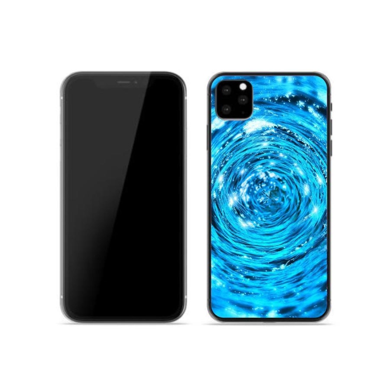 Gélový kryt mmCase na mobil iPhone 11 Pro - vodný vír