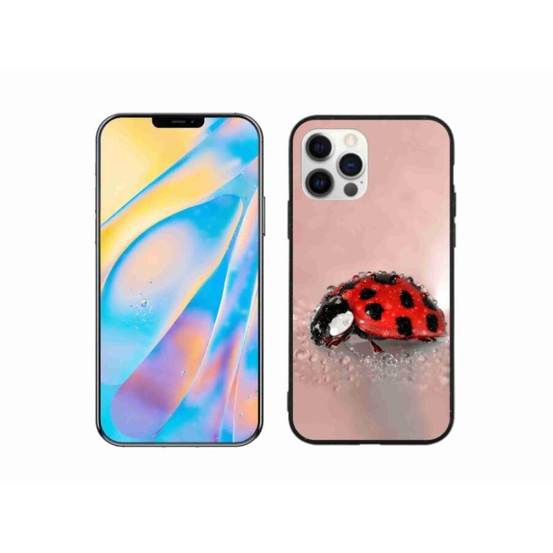 Gélový kryt mmCase na mobil iPhone 12 - lienka