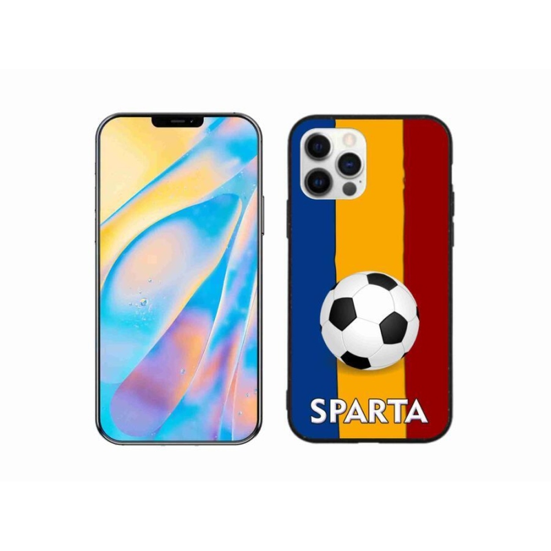 Gélový kryt mmCase na mobil iPhone 12 - futbal 1