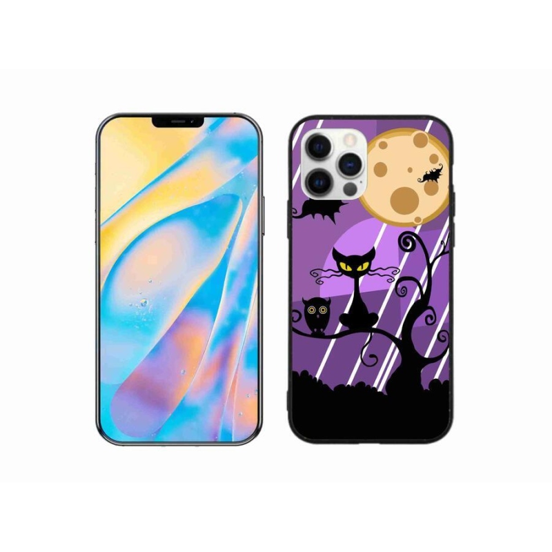 Gélový kryt mmCase na mobil iPhone 12 - halloween