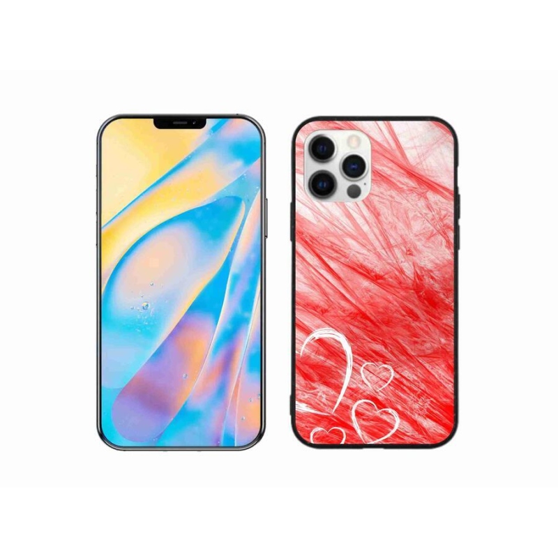 Gélový kryt mmCase na mobil iPhone 12 - heart