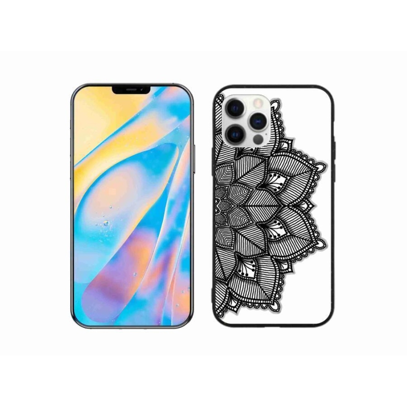 Gélový kryt mmCase na mobil iPhone 12 - mandala