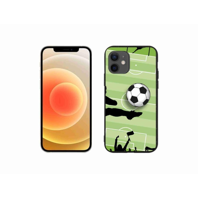 Gélový kryt mmCase na mobil iPhone 12 mini - futbal 3