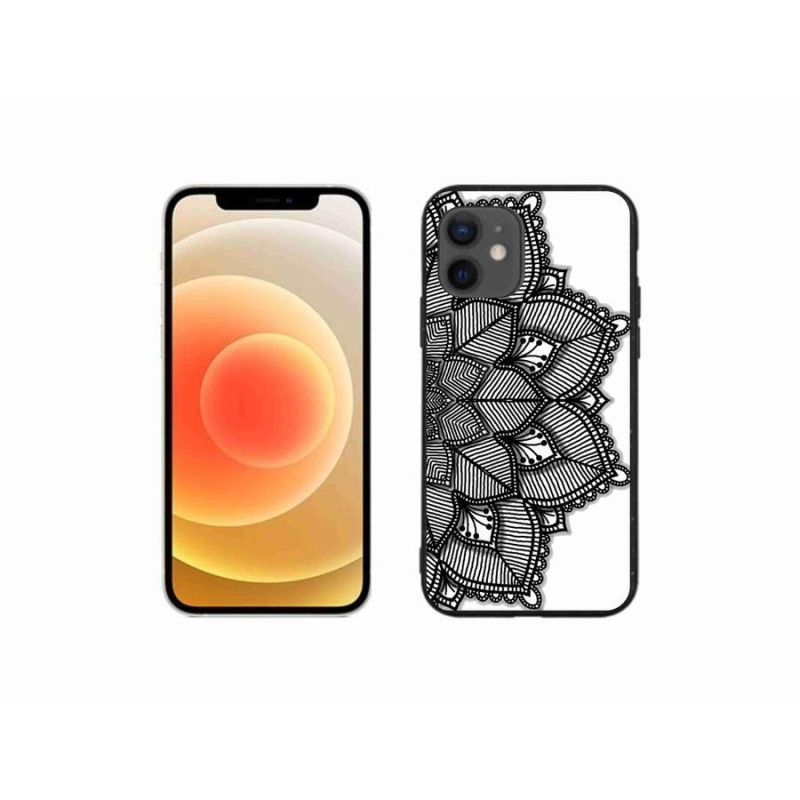 Gélový kryt mmCase na mobil iPhone 12 mini - mandala