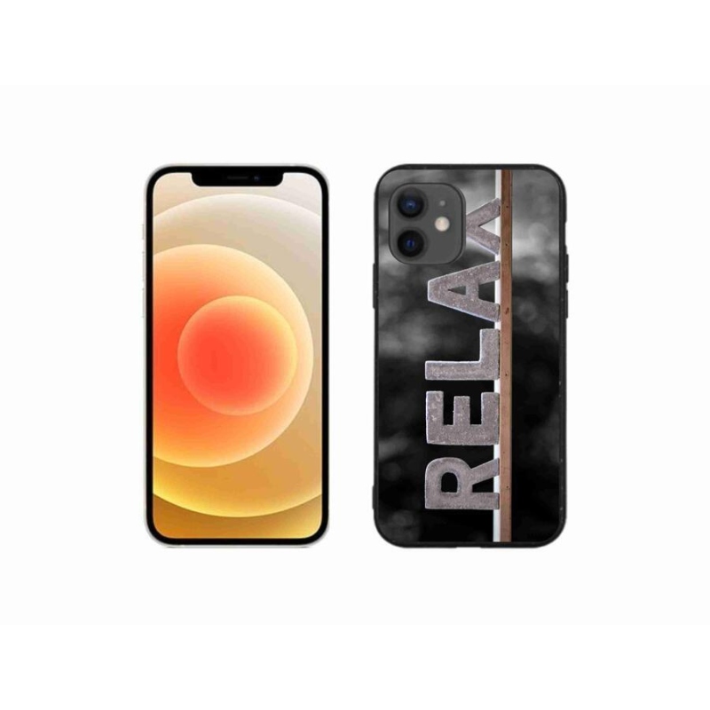 Gélový kryt mmCase na mobil iPhone 12 mini - relax 1