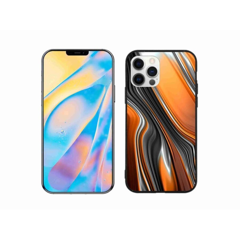 Gélový kryt mmCase na mobil iPhone 12 Pro - abstrakt 3