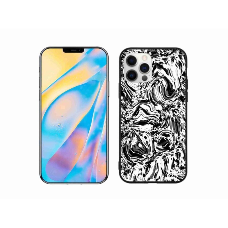 Gélový kryt mmCase na mobil iPhone 12 Pro - abstrakt 4