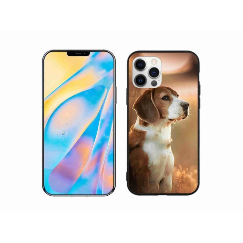 Gélový kryt mmCase na mobil iPhone 12 Pro - bígl