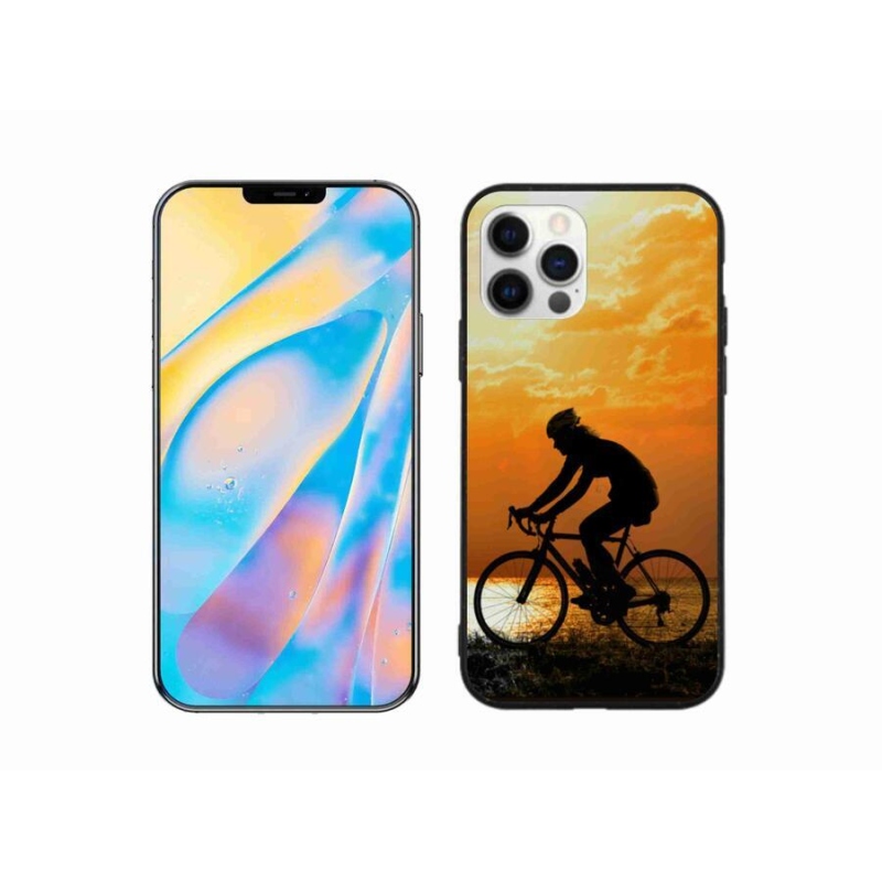 Gélový kryt mmCase na mobil iPhone 12 Pro - cyklovýlety