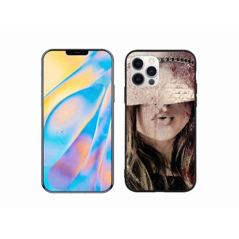 Gélový kryt mmCase na mobil iPhone 12 Pro - dievča