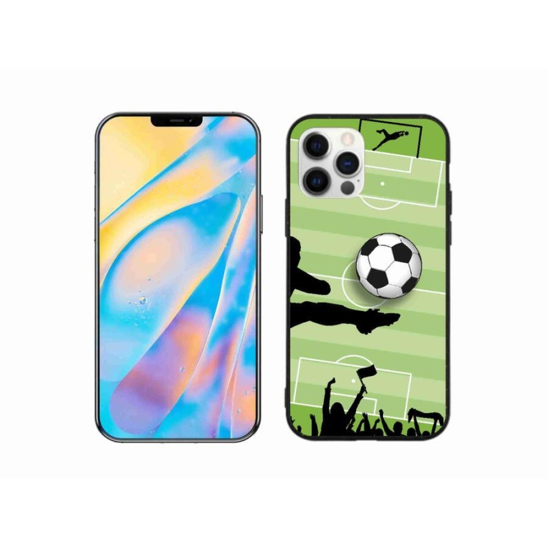 Gélový kryt mmCase na mobil iPhone 12 Pro - futbal 3