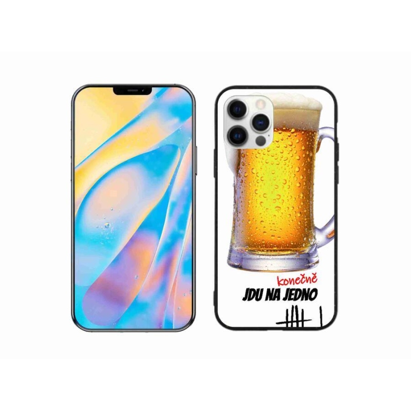 Gélový kryt mmCase na mobil iPhone 12 Pro - idem na jedno