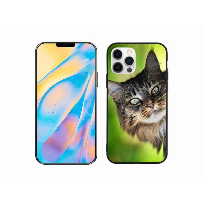 Gélový kryt mmCase na mobil iPhone 12 Pro - mačka 3