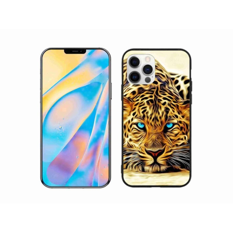 Gélový kryt mmCase na mobil iPhone 12 Pro - kreslený tiger