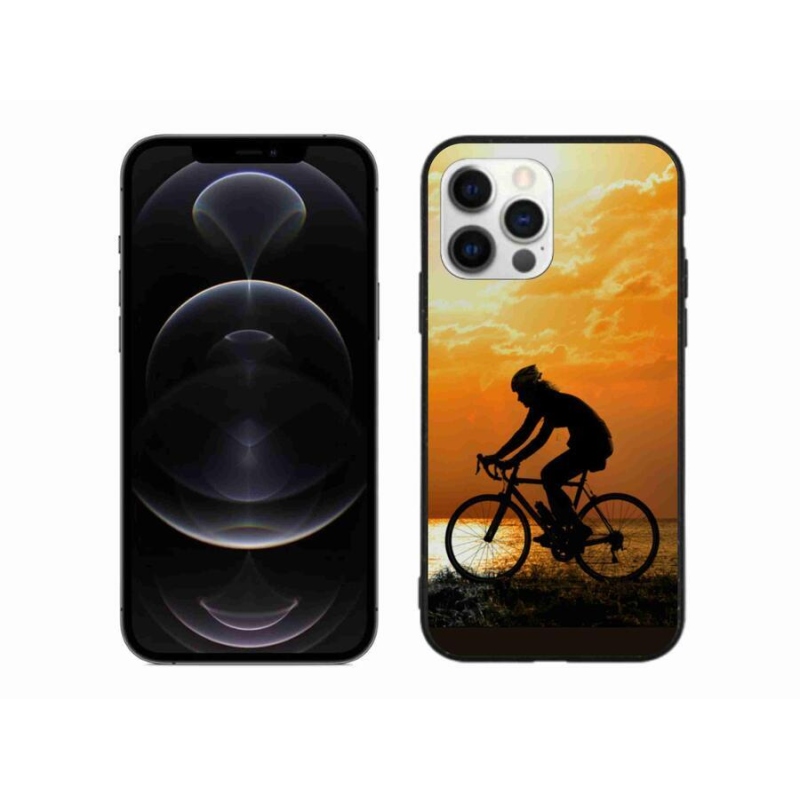 Gélový kryt mmCase na mobil iPhone 12 Pro Max - cyklovýlety