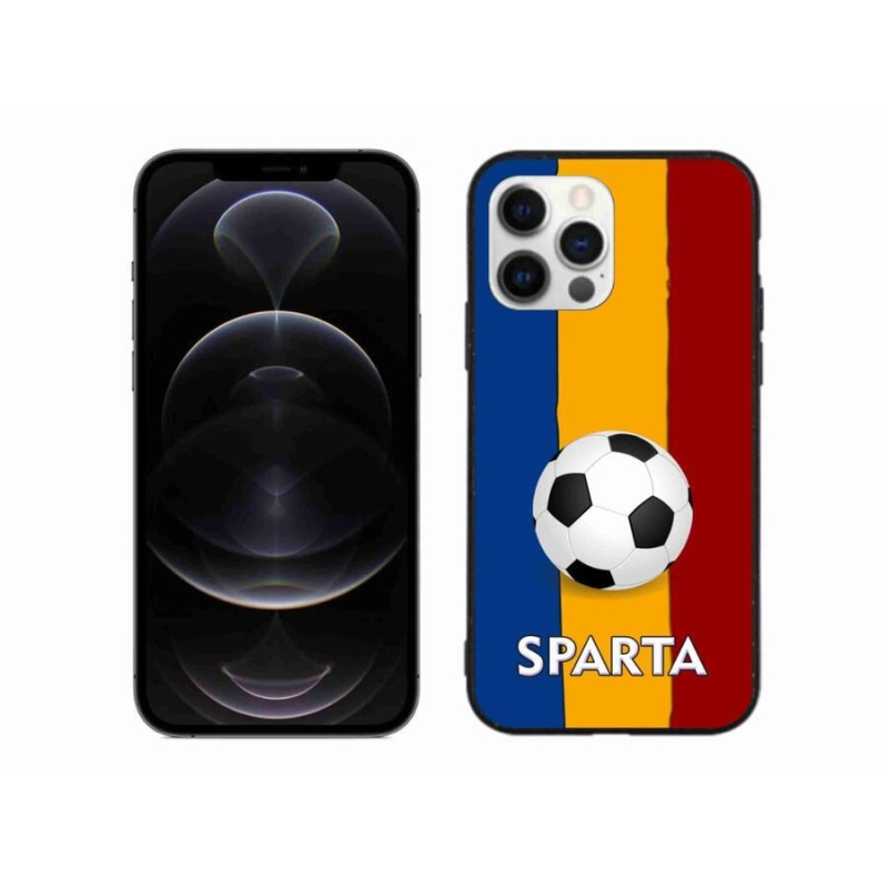 Gélový kryt mmCase na mobil iPhone 12 Pro Max - futbal 1