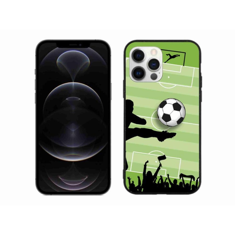 Gélový kryt mmCase na mobil iPhone 12 Pro Max - futbal 3