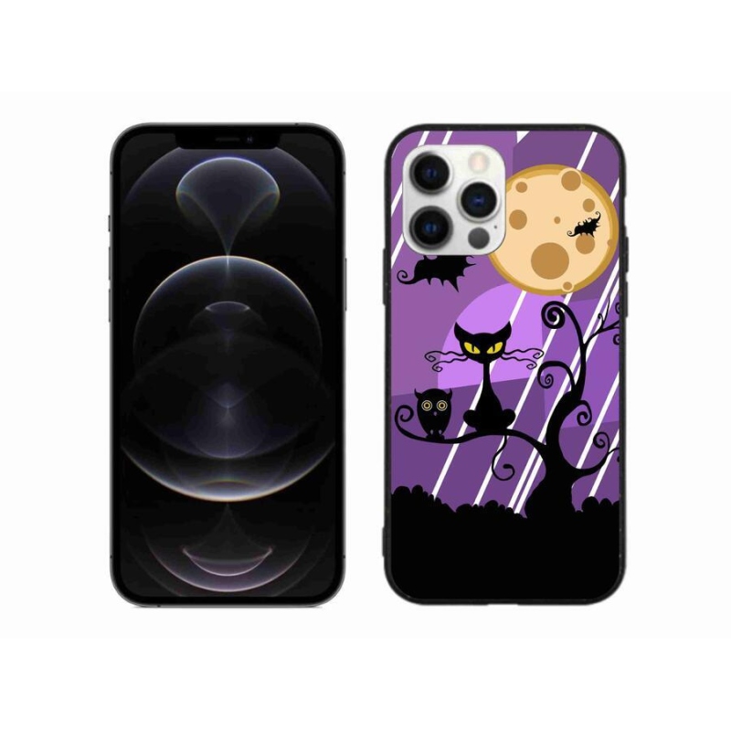 Gélový kryt mmCase na mobil iPhone 12 Pro Max - halloween