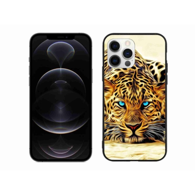 Gélový kryt mmCase na mobil iPhone 12 Pro Max - kreslený tiger