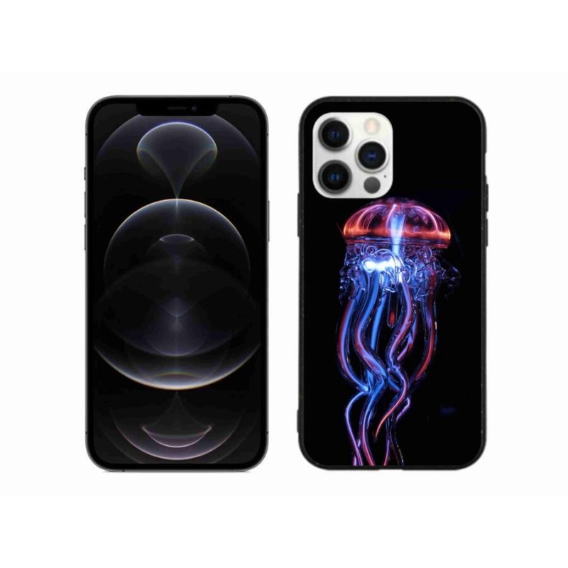 Gélový kryt mmCase na mobil iPhone 12 Pro Max - medúza