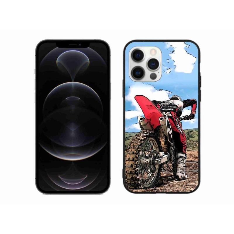 Gélový kryt mmCase na mobil iPhone 12 Pro Max - moto