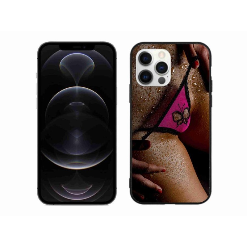 Gélový kryt mmCase na mobil iPhone 12 Pro Max - sexy žena