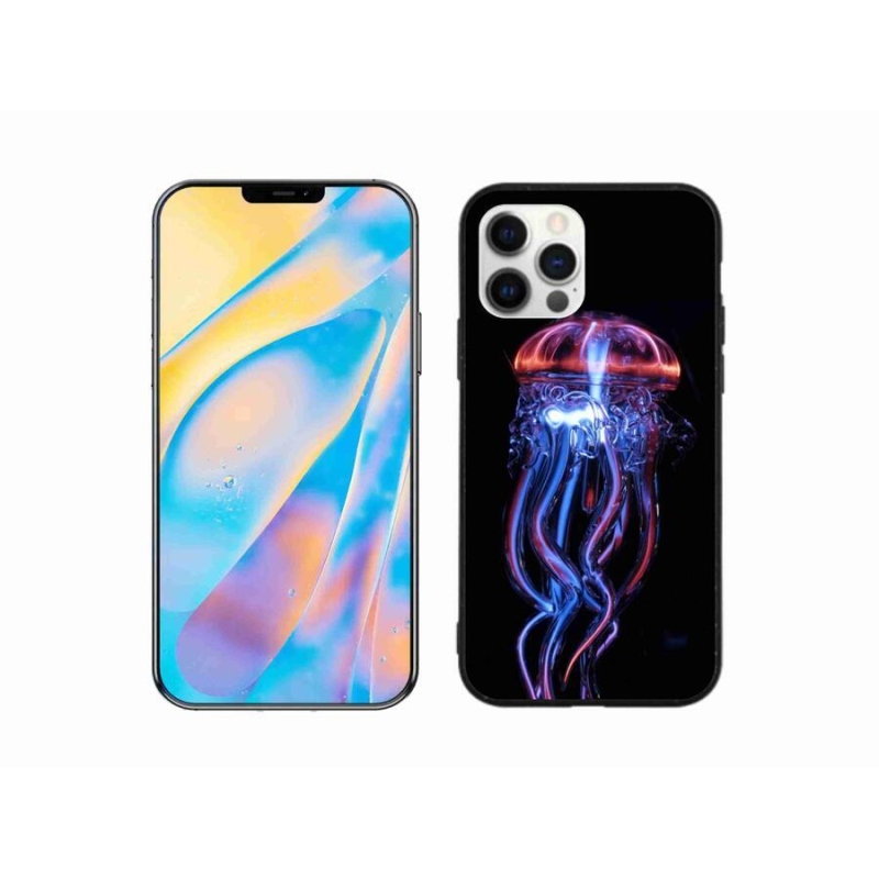 Gélový kryt mmCase na mobil iPhone 12 Pro - medúza