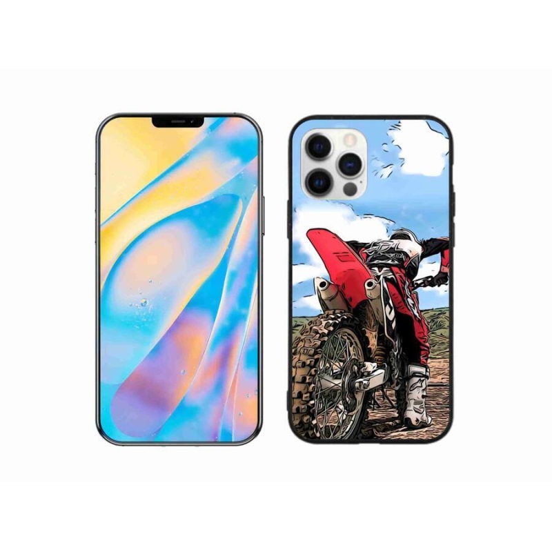 Gélový kryt mmCase na mobil iPhone 12 Pro - moto