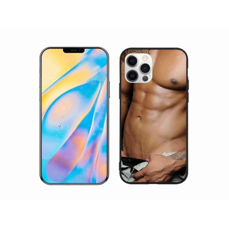 Gélový kryt mmCase na mobil iPhone 12 Pro - sexy muž