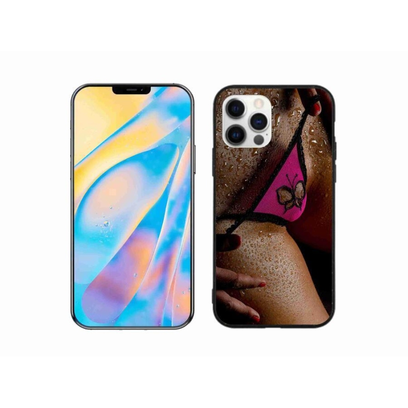 Gélový kryt mmCase na mobil iPhone 12 Pro - sexy žena