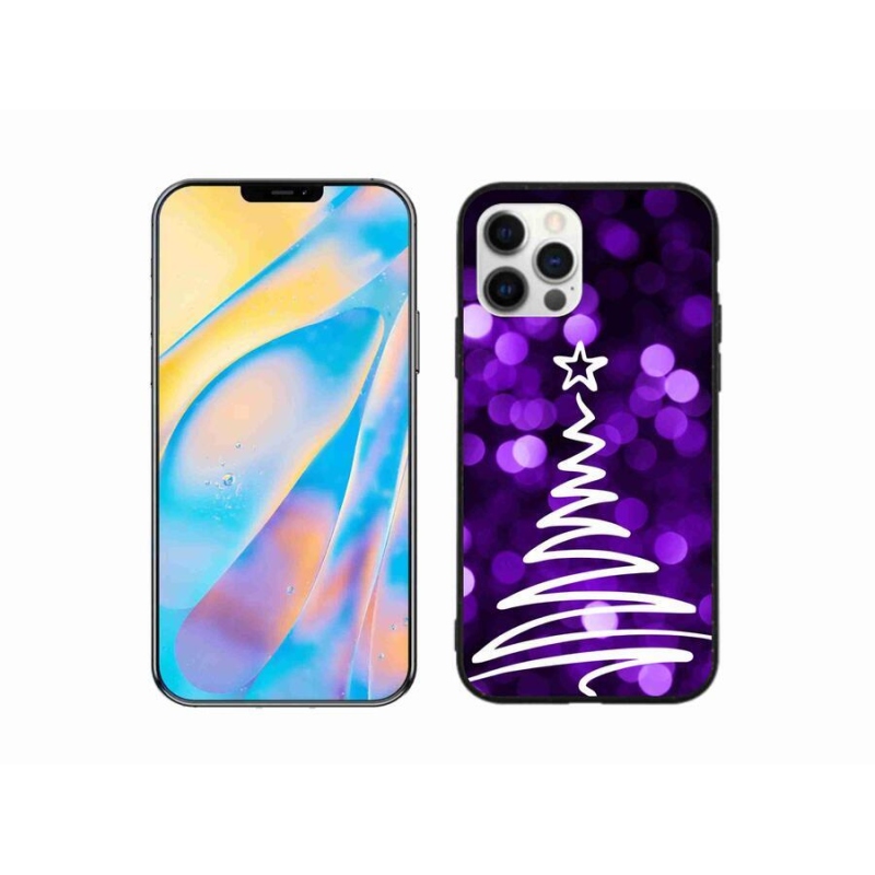 Gélový kryt mmCase na mobil iPhone 12 Pro - stromček