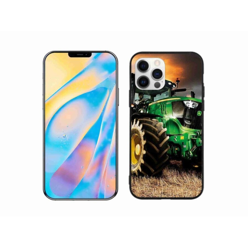 Gélový kryt mmCase na mobil iPhone 12 - traktor