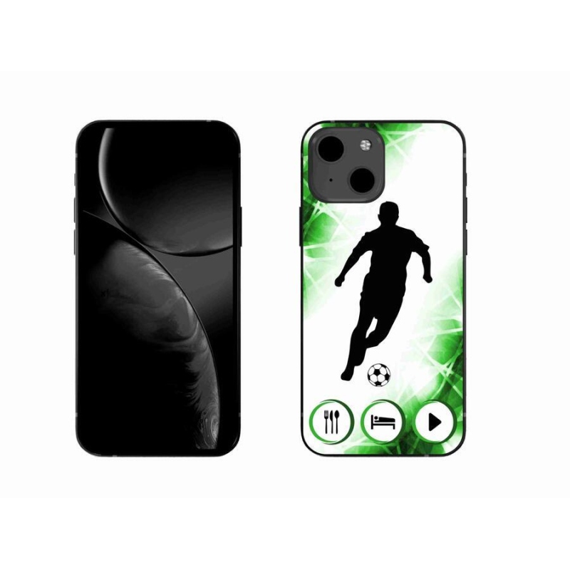 Gélový kryt mmCase na mobil iPhone 13 6.1 - futbalista