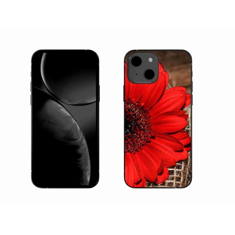 Gélový kryt mmCase na mobil iPhone 13 6.1 - gerbera