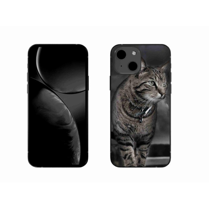 Gélový kryt mmCase na mobil iPhone 13 6.1 - mačka