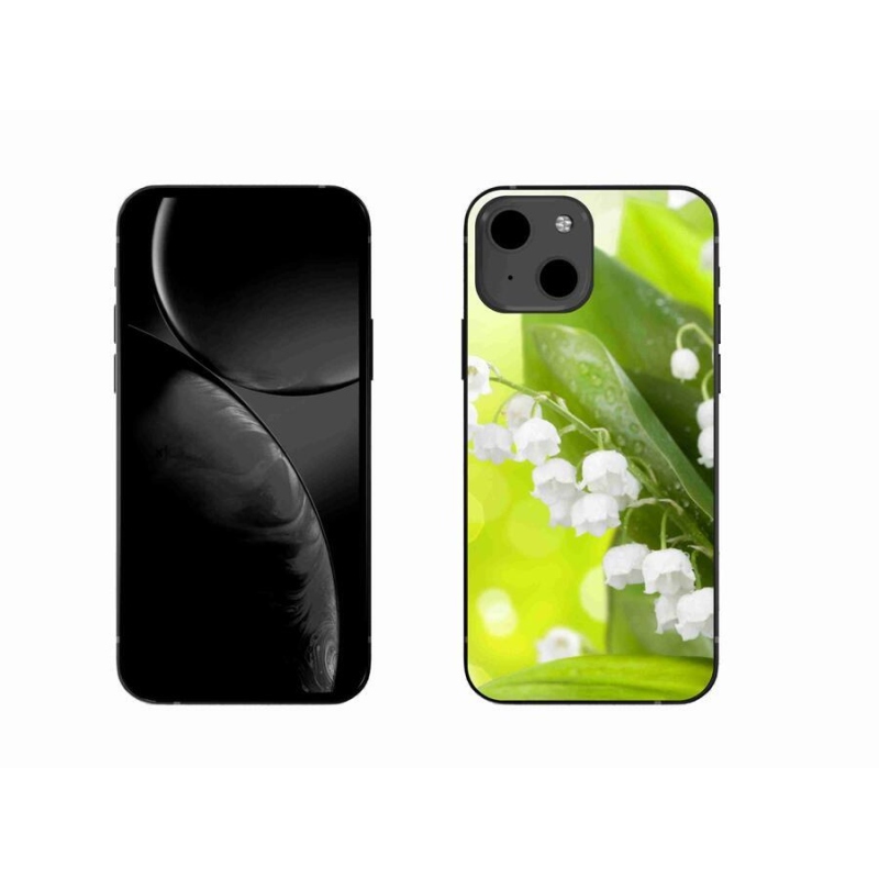 Gélový kryt mmCase na mobil iPhone 13 6.1 - konvalinka