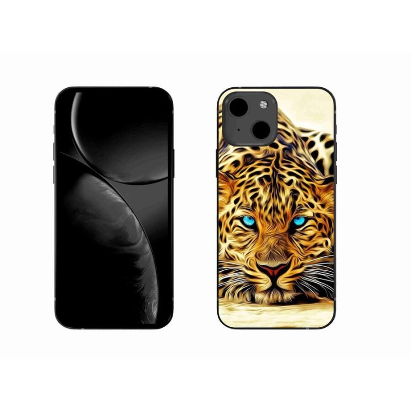 Gélový kryt mmCase na mobil iPhone 13 6.1 - kreslený tiger