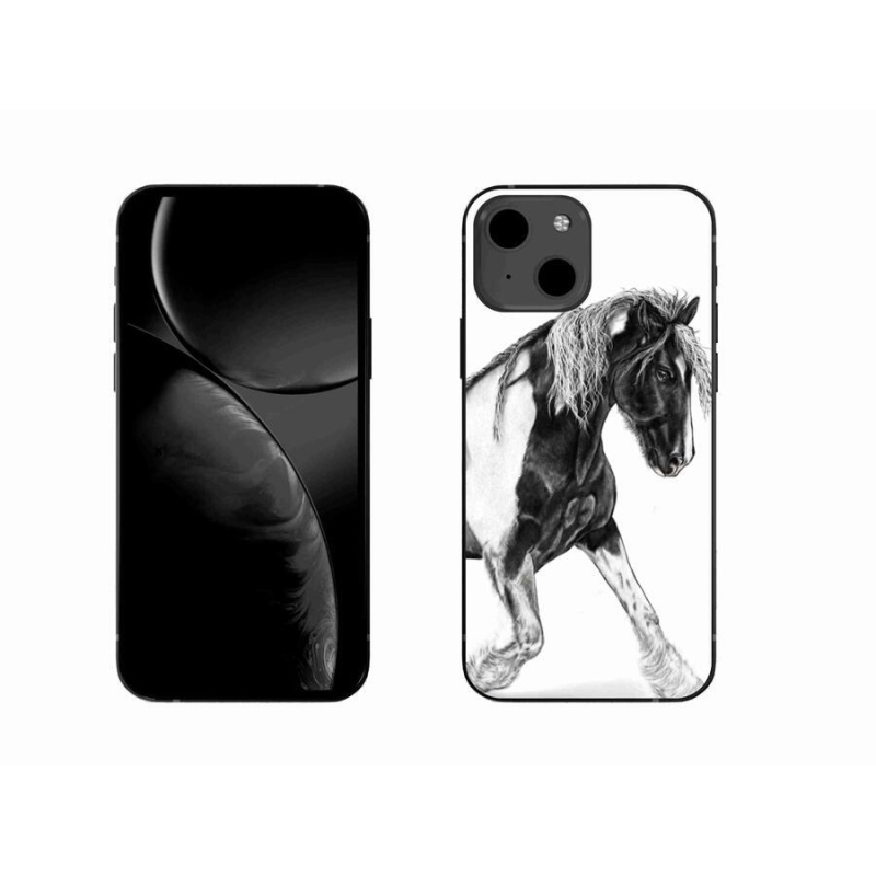 Gélový kryt mmCase na mobil iPhone 13 6.1 - kôň
