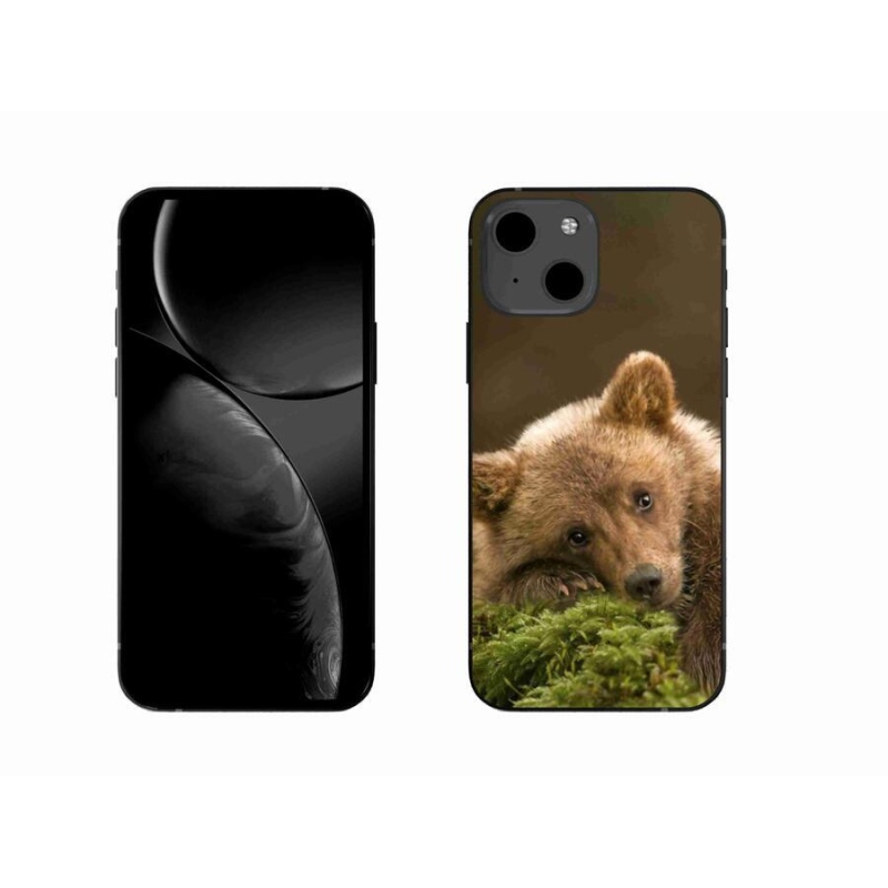 Gélový kryt mmCase na mobil iPhone 13 6.1 - medveď