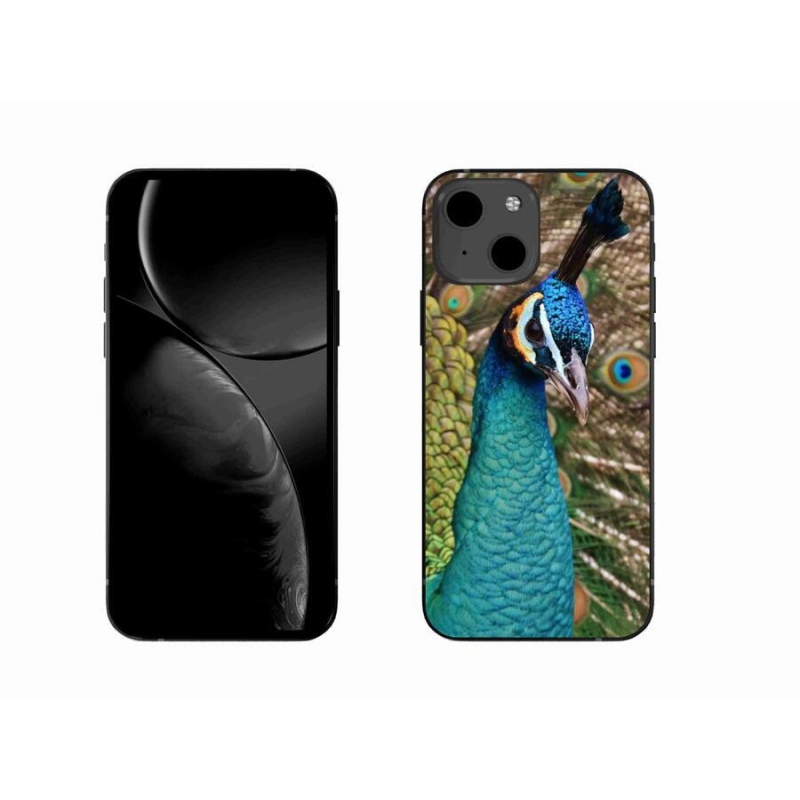 Gélový kryt mmCase na mobil iPhone 13 6.1 - páv