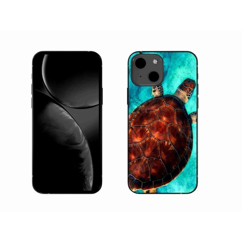 Gélový kryt mmCase na mobil iPhone 13 6.1 - korytnačka