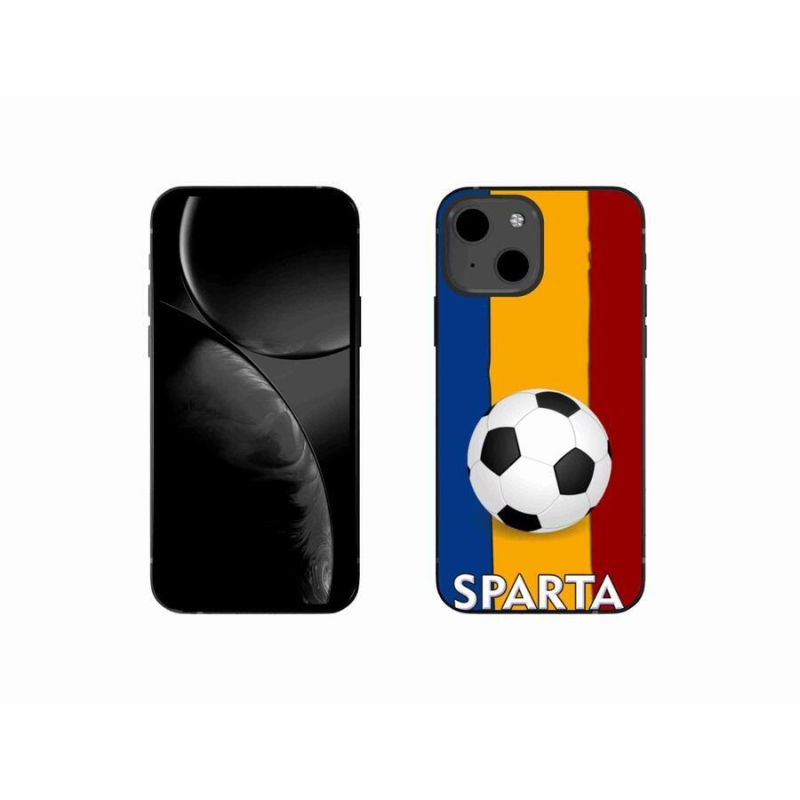 Gélový kryt mmCase na mobil iPhone 13 mini 5.4 - futbal 1