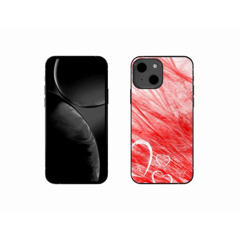 Gélový kryt mmCase na mobil iPhone 13 mini 5.4 - heart