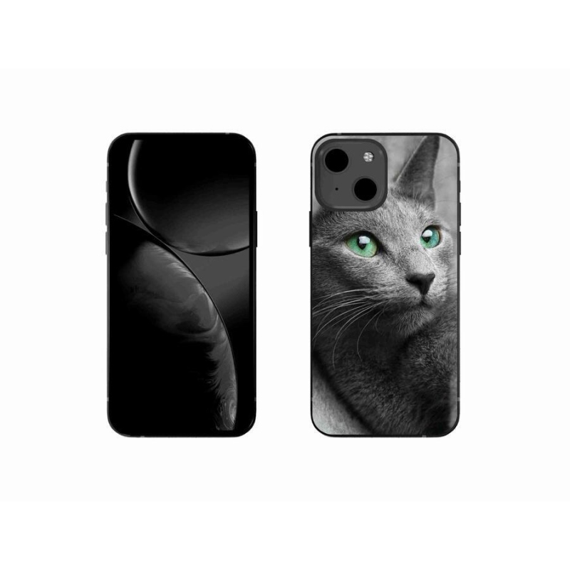 Gélový kryt mmCase na mobil iPhone 13 mini 5.4 - mačka 2