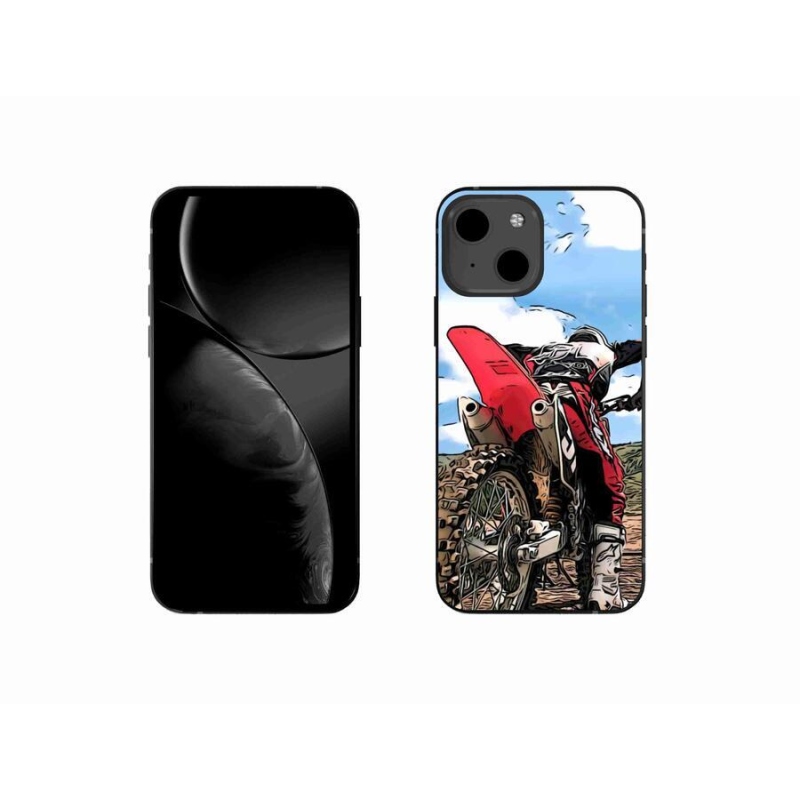 Gélový kryt mmCase na mobil iPhone 13 mini 5.4 - moto