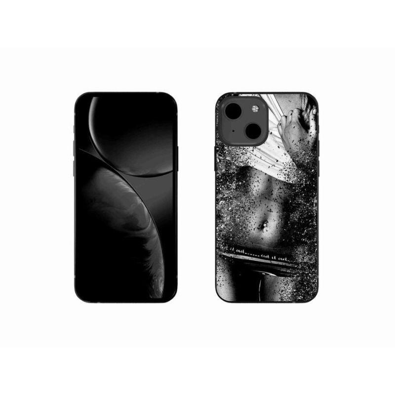 Gélový kryt mmCase na mobil iPhone 13 mini 5.4 - sexy žena 1